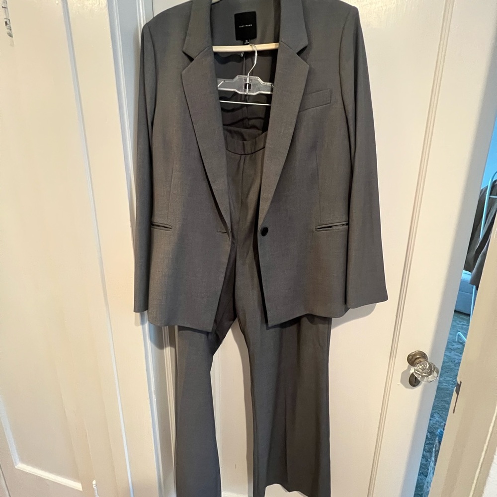 Alex Marie Charcoal Suit for Women